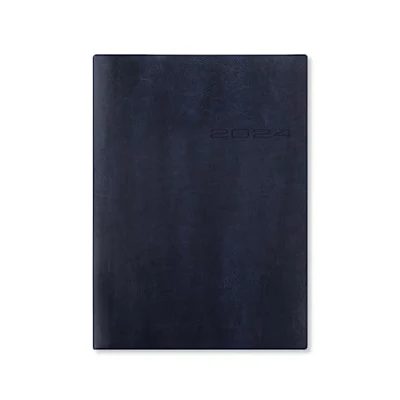 Image of Letts Lecassa 2024 A4 week to view diary navy