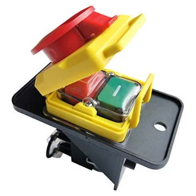 Image of HCK3 400V 12/6A 10 Pins Industrial Electromagnetic Switch ON OFF Push Button Switches Emergency Stop UVLO for Machine Tool Equipment