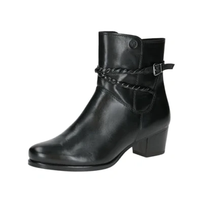 Image of CAPRICE Women&#039;s Boot Heel 9 25309 43 Ankle, Black (Black Nappa), 5 UK