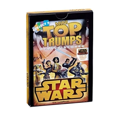 Image of Star Wars Rebels Top Trumps Minis Card Game