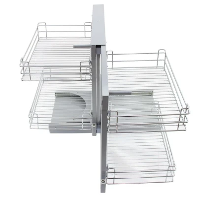 Image of MonsterShop Kukoo Magic Corner Pull Out Kitchen Cupboard Drawers Right Hand