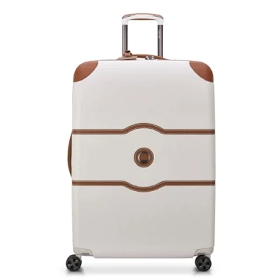 Image of DELSEY PARIS Chatelet Hardside 2.0 Luggage with Spinner Wheels, Angora, Carry on 21 Inch, Wheels
