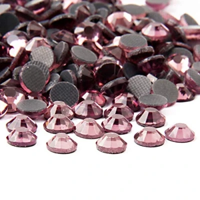 Image of Crystal Hotfix Rhinestone,Machine Cut Stone 1440pcs/pkg (LT.Amethyst,SS20/5mm)