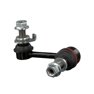 Image of 54618AL502 Anti roll bar link FEBI BILSTEIN 42591 Front Axle Right 92mm M12 x 1,25 with nuts Steel black NISSAN: 350Z Coupe, Roadster