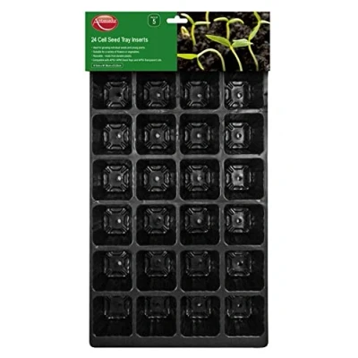 Image of Pack Of 5 24 Cell Seed Tray