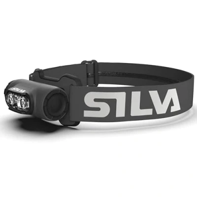 Image of Silva Head Torch Battery Powered Explore 4 400 Lumen LED Headlight 3 Brightness Levels &amp; Colours Waterproof and Powerful with Indicator