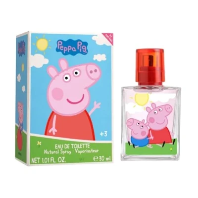 Image of Peppa Pig Eau de Toilette Natural Perfume Spray, Vegan and FSC Approved EDT Spray for Kids, 30 ml