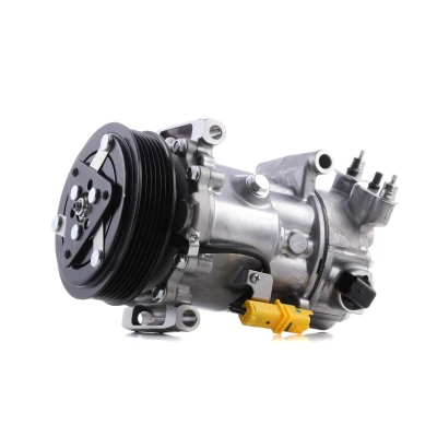 Image of 9804966680 AC compressor VALEO 813223 6C12 12V PAG 46 R134a with oil NEW ORIGINAL PART PEUGEOT: 308 I Hatchback, 508 SW
