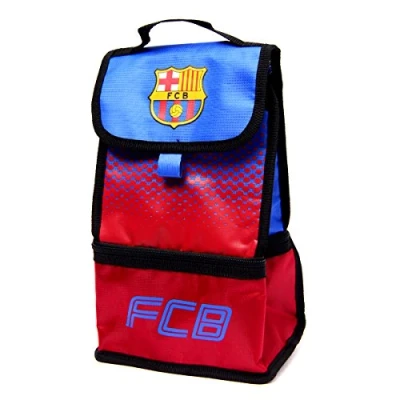 Image of Barcelona FC Insulated Fade 2 Compartment Lunch Bag