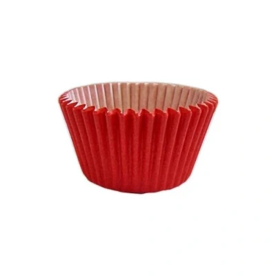 Image of Holly Cupcakes 12 Excellent Quality Muffin/Cupcake Cases Red