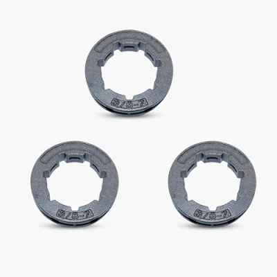 Image of Haishine 3Pcs Rim Sprocket 3/8&quot; 7T 22mm for Husqvarna 362 365 371 372 STIHL 046 064 066 MS361 MS362 MS440 MS441 MS460 MS660 Chainsaw