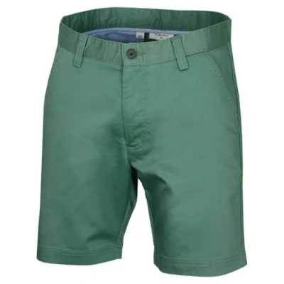 Image of Calvin Klein Mens Campus Chino Lightweight Shorts Spearmint 34