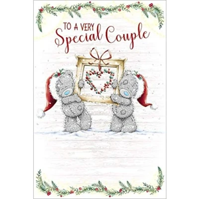 Image of Me To You Bear Very Special Couple Christmas Card