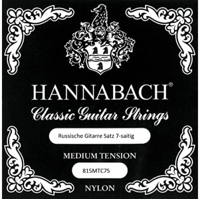 Image of Hannabach Strings for classic guitar string Set 7 Russian Special model 815MTC7S