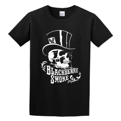 Image of paosijie Man&#039;s T Shirt BlackBerry Smoke S 3XL Black