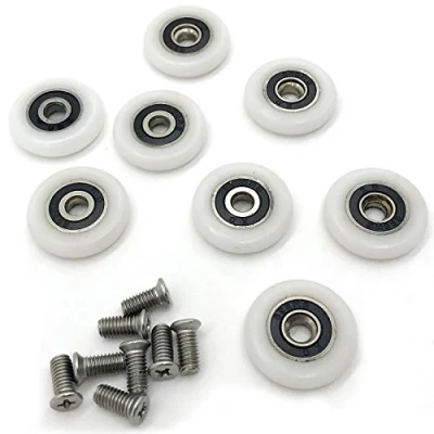 Image of 8 Sets 19mm Shower Door Wheels Rollers Runners by YuanQian