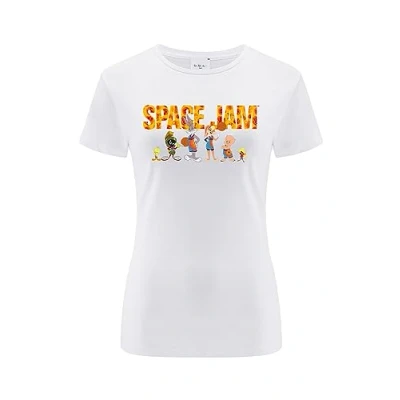 Image of ERT GROUP Women&#039;s 2 T Shirt, Space Jam 006 White, XS