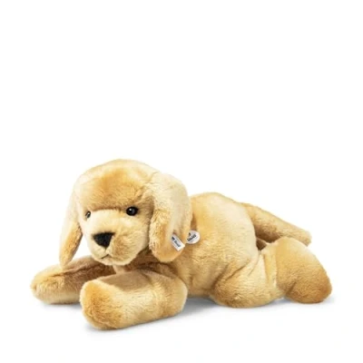 Image of Steiff 067433 Henny dog 50 blond lying