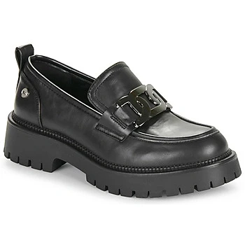 Image of XTI Women&#039;s 143205 Loafer, Black/White, 3.5 UK