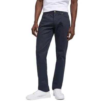 Image of Lee Men&#039;s Straight Fit Mvp Pants, Navy, 38W / 34L