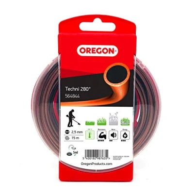Image of Oregon Techni 280 564844 Heat Resistant Trimmer Line for Over Grown Grass and Weeds