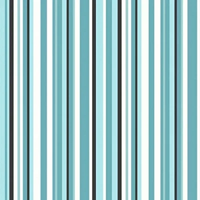 Image of Debona Stripe Wallpaper Luxury New Trend Barcode Pattern Teal &amp; Silver 10003