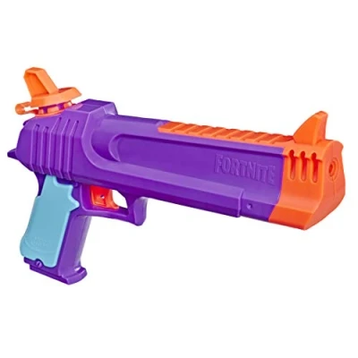 Image of Fortnite HC E Nerf Super Soaker Toy Water Blaster Stealth Soakage 7.4 Fluid Ounce/218.8 Millilitres Capacity For Youth, Teens, Adults