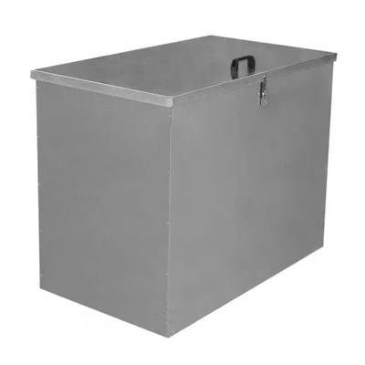 Image of MonsterShop Galvanised Feed Store 1 Compartment