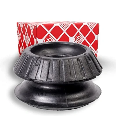 Image of 486090D050 Top strut mount FEBI BILSTEIN 107287 Front Axle without ball bearing Elastomer TOYOTA: Yaris II Hatchback