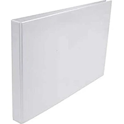 Image of Kangaro Presentation Ring Binder A3 4R Diameter 25 mm White Pack of 2