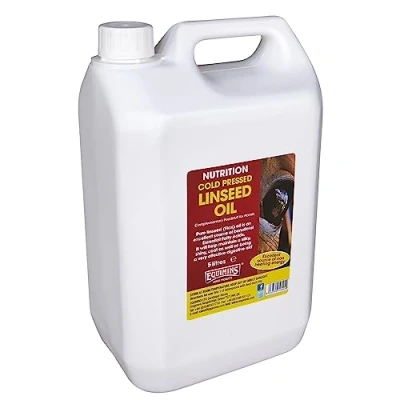 Image of Equimins Linseed Oil Everyday Horse Coat Supplement, 5 Litre