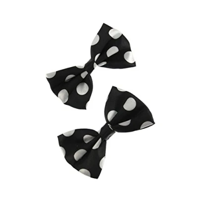 Image of Zac&#039;s Alter Ego Small Polka Dot Bow On Crocodile Clip