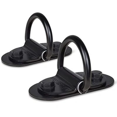 Image of Meister Double End Speed Bag D Ring Anchors Floor &amp; Ceiling Mounts (2 Pack)