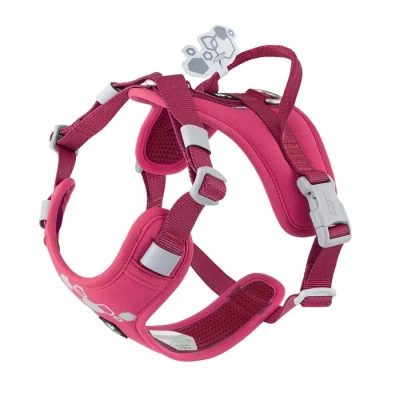 Image of Hurtta Weekend Warrior Harness for Medium Dogs, Ruby Red, 60 80 cm