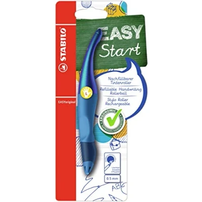 Image of STABILO Ergonomic Rollerball EASYoriginal Holograph Left Handed Pack of 1 Blue