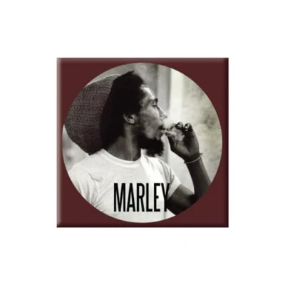 Image of Bob Marley Fridge Magnet: Circle