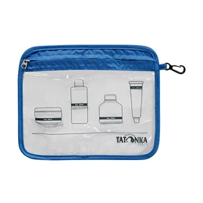 Image of Tatonka Unisex Adult Zip Flight Bag A5 Bag, Blue, 22 x 18 cm