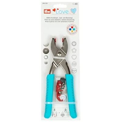 Image of Prym Love Vario Pliers Plus Piercing/Colorsnaps Tools, Silver