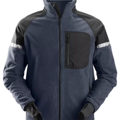 Image of Snickers AllroundWork Windproof Fleece Jacket Navy/Black XXL