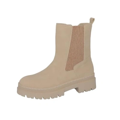Image of TOM TAILOR Women&#039;s 4290490010 Ankle Boot, Cream, 5 UK