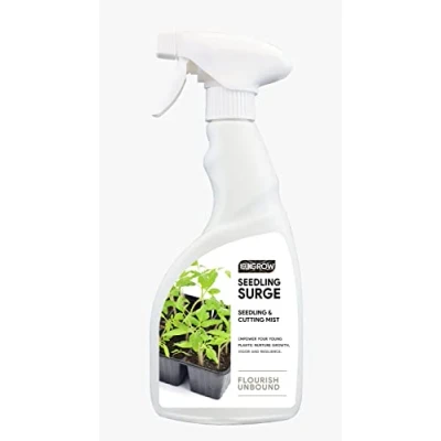 Image of UK GROW 1L Seedling and Cutting Specialised Foliar Spray Boost Growth, Health, Yield of Your Plants (1Ltr, Myst)