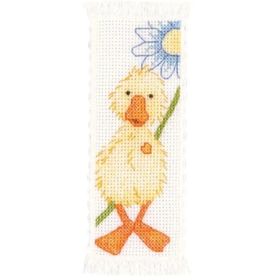 Image of Vervaco Bookmark Souffle&#039;s Daisy Counted Cross Stitch, Multi Colour