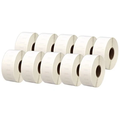Image of 10 Compatible Rolls 11355 S0722550 19mm x 51mm Address Labels for LabelWriter 4XL 450 400 330 320 310 Twin Turbo Duo Seiko SLP 430 420 240 220 200 120 100 Pro Plus (500 per Roll)