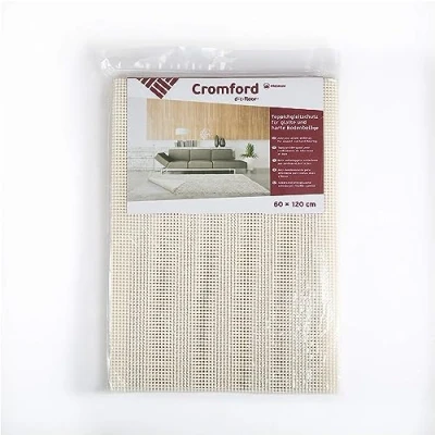 Image of d c fix anti slip rug underlay Cromford for smooth &amp; hard floors 80 cm x 1,5 m 2,1 mm non mat matting roll stopper pad carpet floor