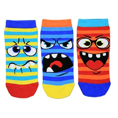 Image of United Oddsocks 3 Liner For Boys Faces UK 12 5.5 EUR 30.5 38.5 US 13.5 8