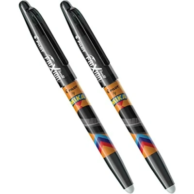 Image of Pilot FriXion Erasable Rollerball Pen Mika, black, 2