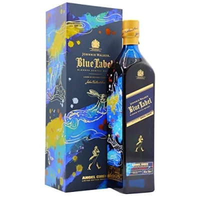 Image of Johnnie Walker Blue Label 2023 Lunar New Year Of The Rabbit Whisky 70cl 40% ABV