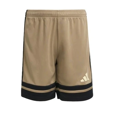 Image of adidas Unisex Kids SQUADRA25 Short Kids, Blanch Cargo/Black/Warm Vanilla, 9 10 Years