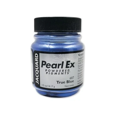 Image of Jacquard Pearl Ex Pigment .5 Oz True Blue