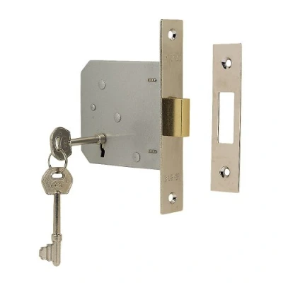 Image of ERA 572 61 3 inch 76mm Lever Deadlock with Chrome Effect